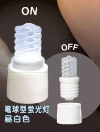 Bombillas fluorescentes mini (Yell) — gachapon japonés, foto 4