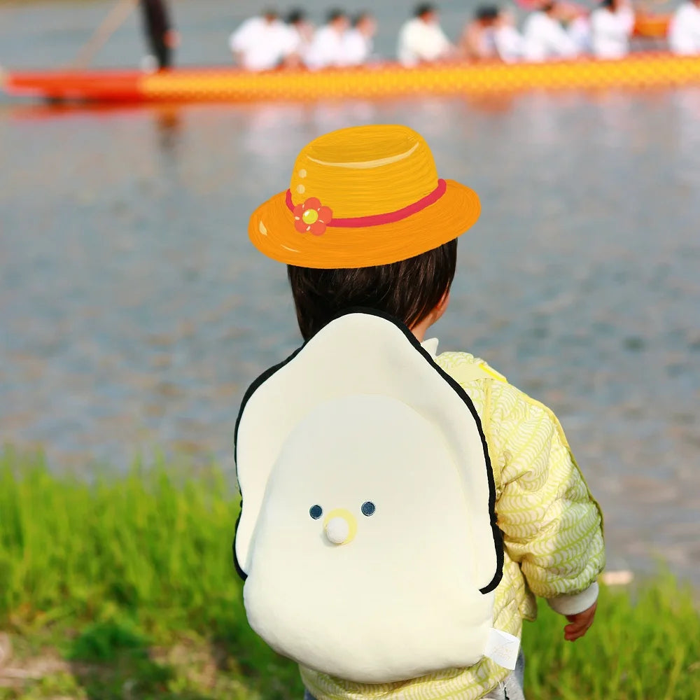 Mochila de ostra kawaii (peluche) — gachapon japonés, foto 3