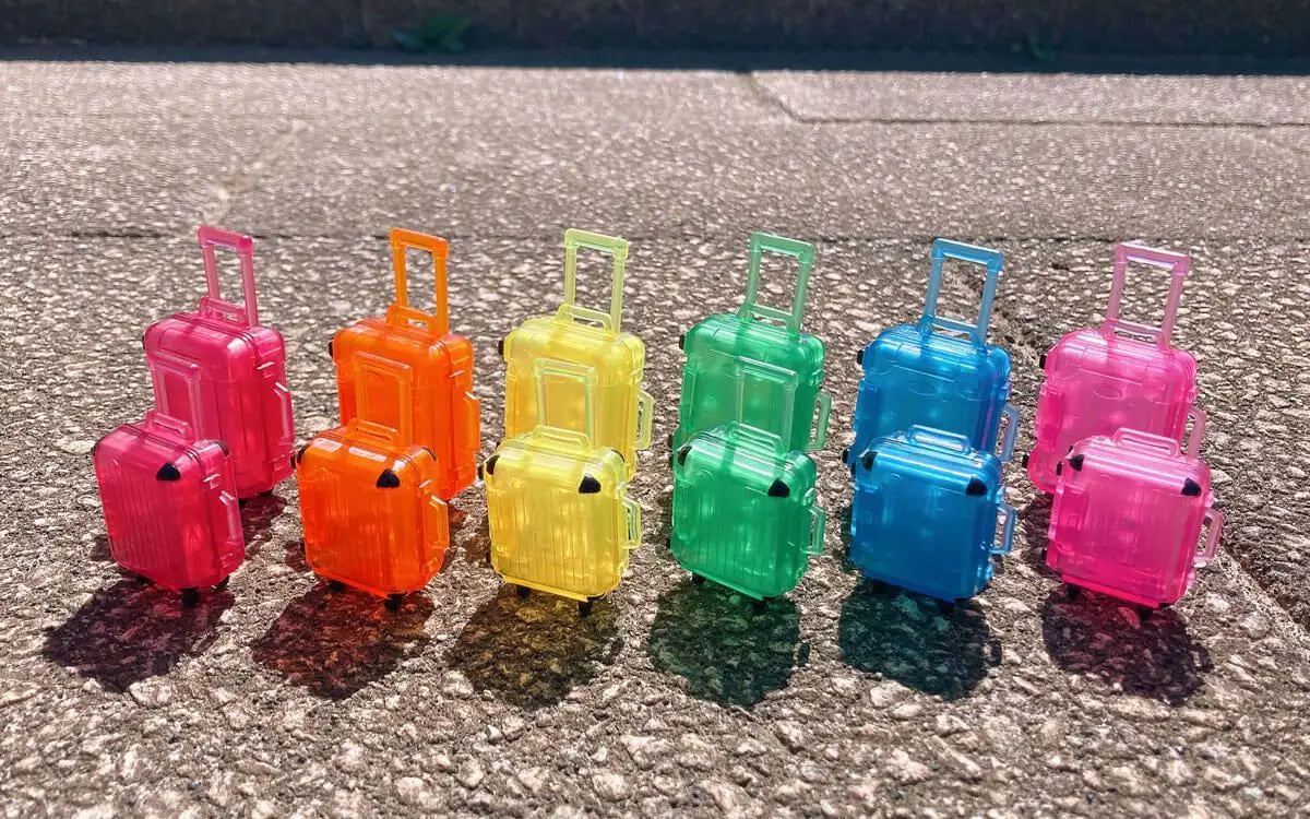 Maletas de viaje mini vol.2 (Tarlin) — gachapon japonés, foto 2