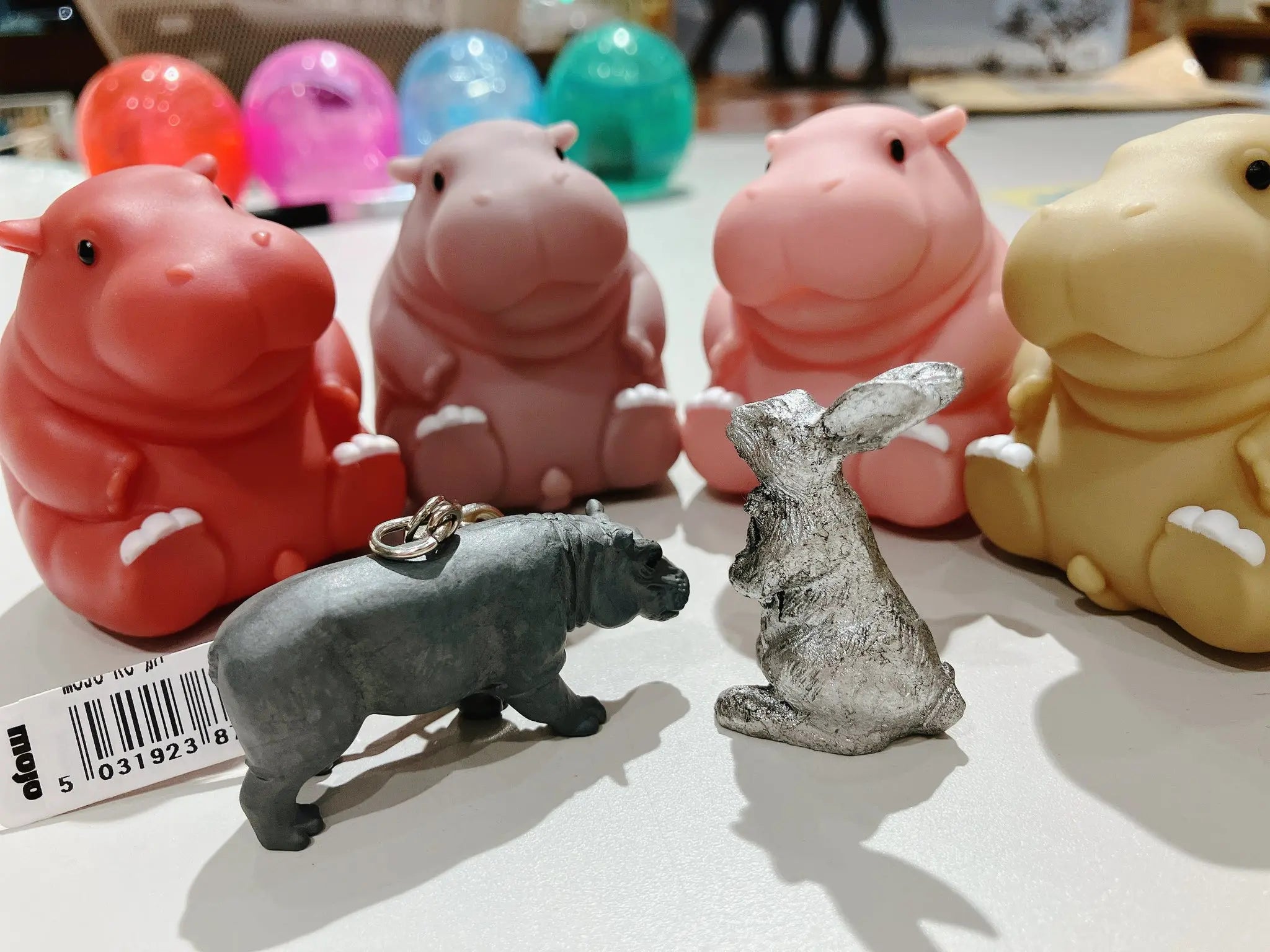 Hipopótamos rechonchos Pukyu — gachapon japonés, foto 4
