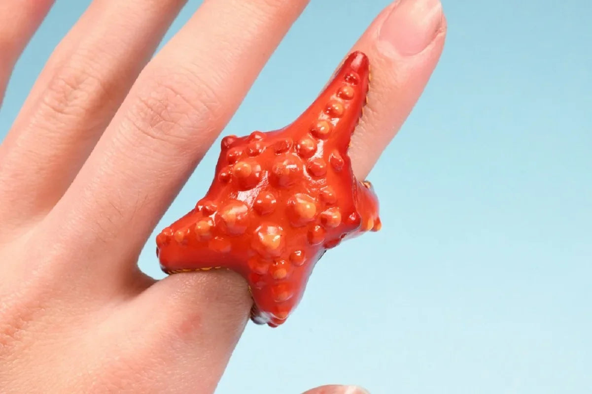 Piedritas con soporte Kikiki Karami — gachapon japonés, foto 3