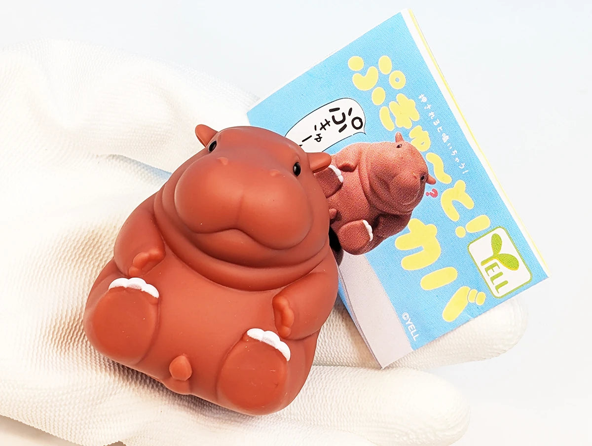 Hipopótamos rechonchos Pukyu — gachapon japonés, foto 2