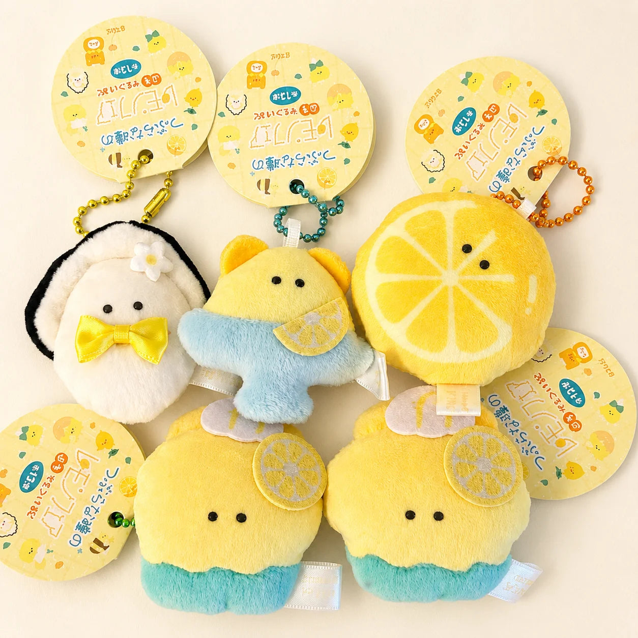 Lemon Fair — limoncitos 12 tipos (Yell) — gachapon japonés, foto 3