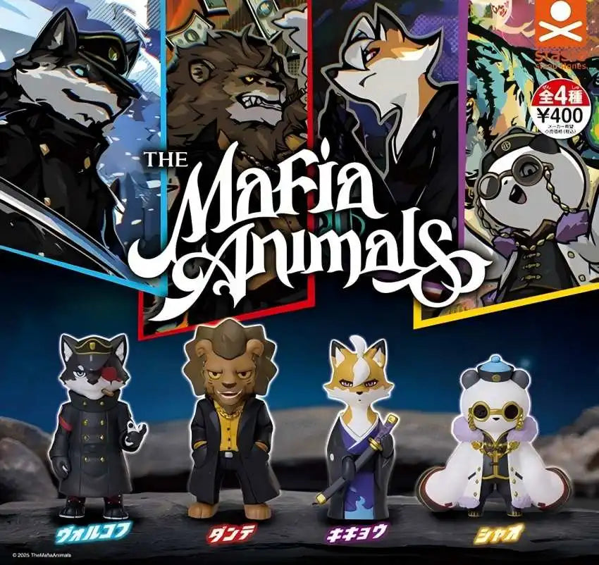 La Mafia animal — Dante y cía (Stasto) — gachapon japonés, foto 1