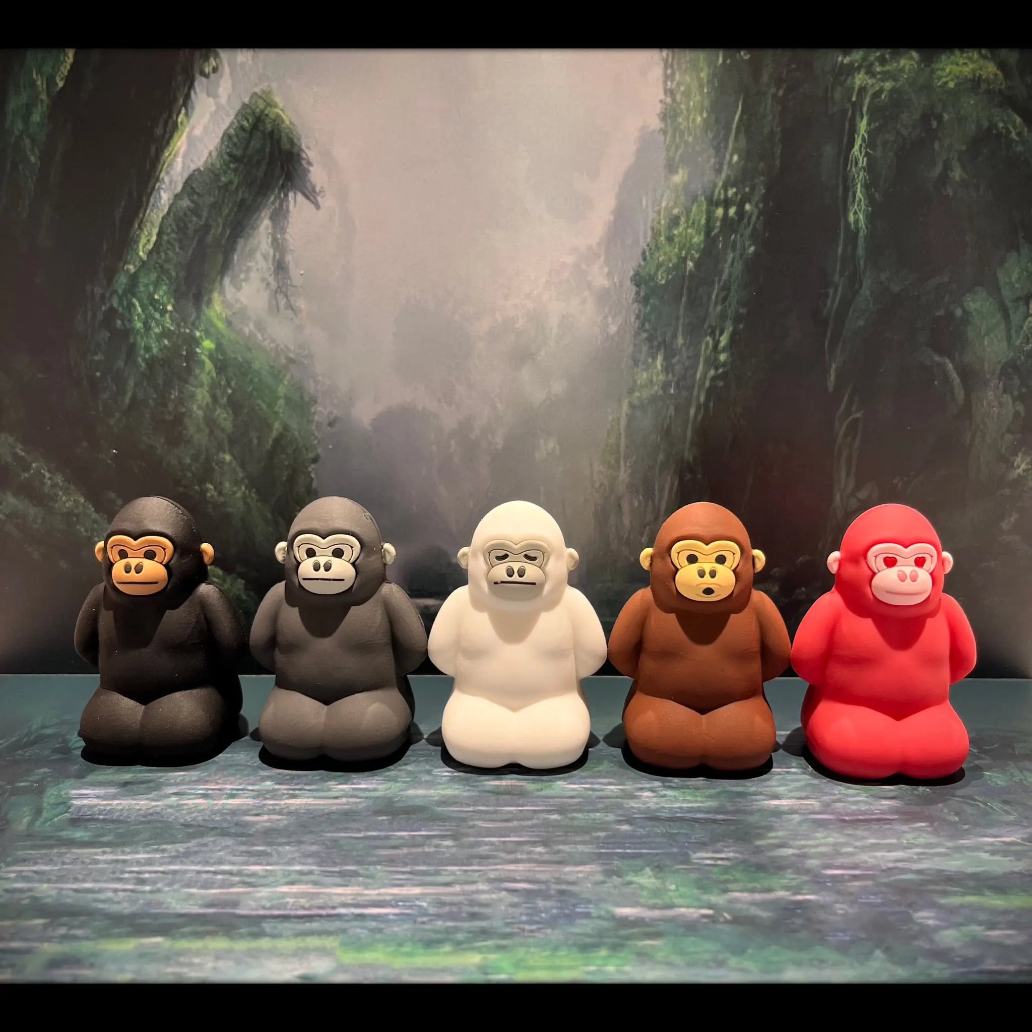 Uhouho Gorilla Gori-kun (Amuse) — gachapon japonés, foto 4