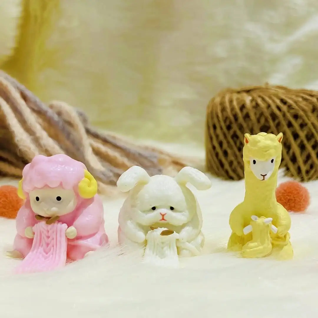 Animalitos tejedores (Tarlin) — gachapon japonés, foto 3