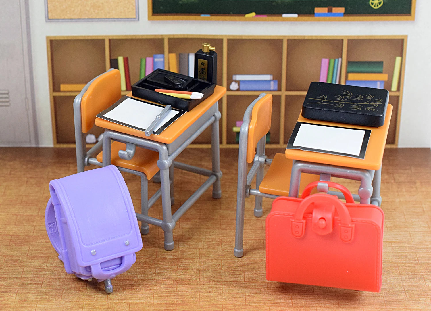 Mochilas escolares en miniatura vol.2 (Tarlin) — gachapon japonés, foto 4