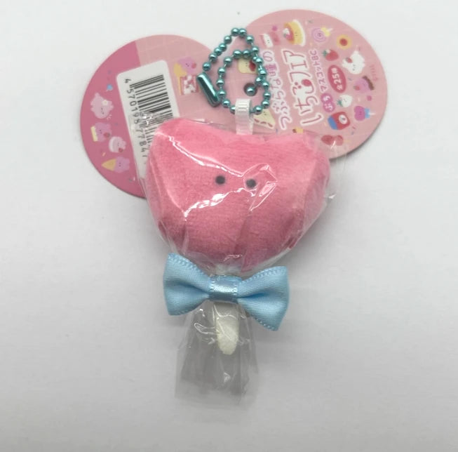 Fresitas de ojos redondos — peluche 6cm (Yell) — gachapon japonés, foto 6