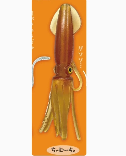 Calamares Puru Moocho — llavero (Amuse) — gachapon japonés, foto 4