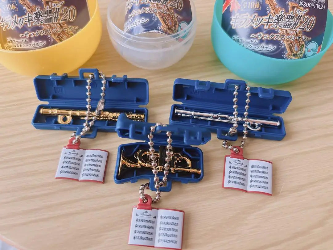 Instrumentos de viento mini (Tarlin) — gachapon japonés, foto 3