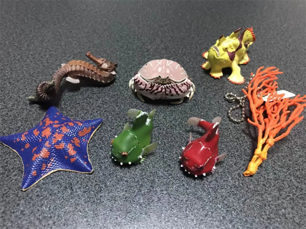Criaturas costeras — imanes (Ikimon) — gachapon japonés, foto 3