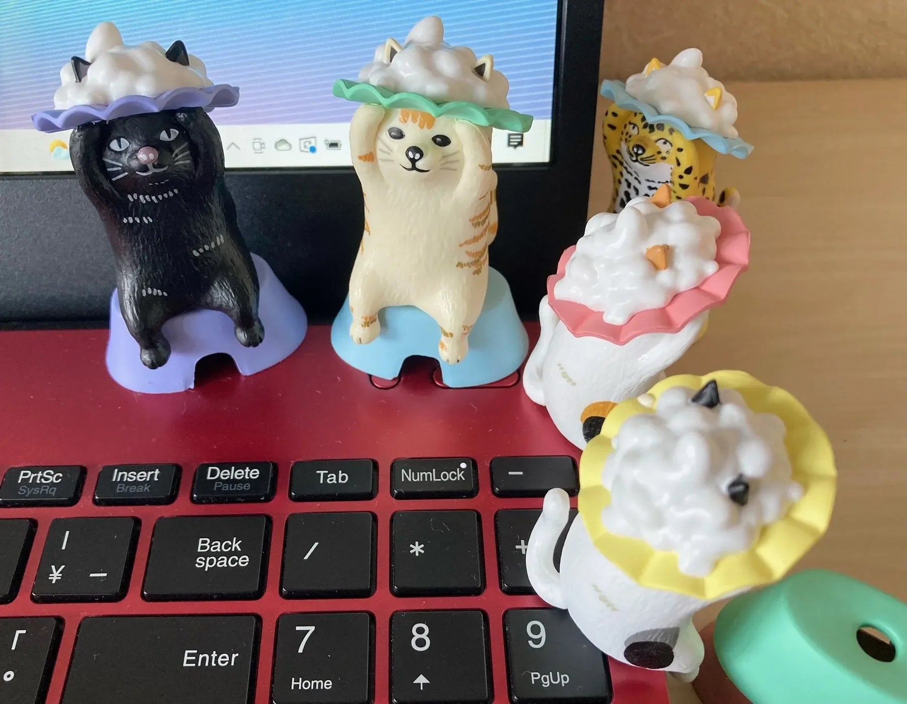 Pokefasu — verduras con careto — gachapon japonés, foto 5