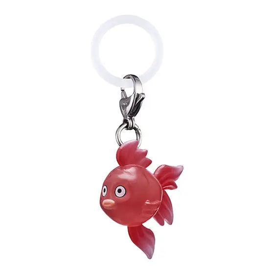 Llavero coleccionable de criatura marina kawaii de estilo japonés con ojos redondos — Don Gachapón