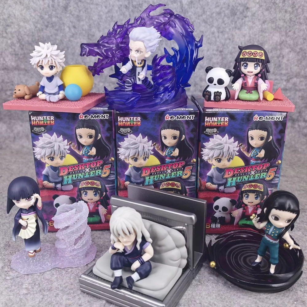 Caja sorpresa Hunter X Hunter · gachapon coleccionable
