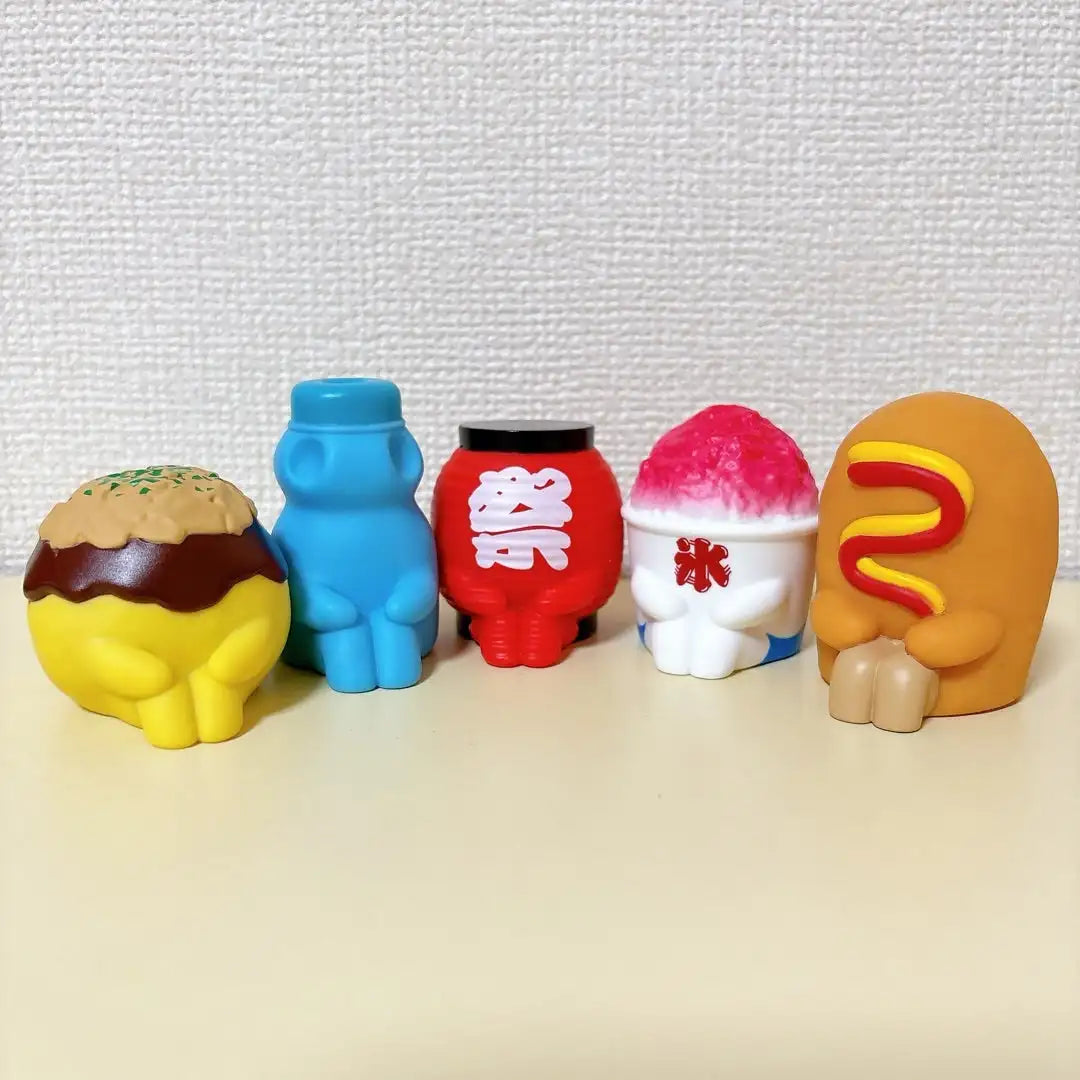 Puestecillos de ciudad con luz — gachapon japonés, foto 5