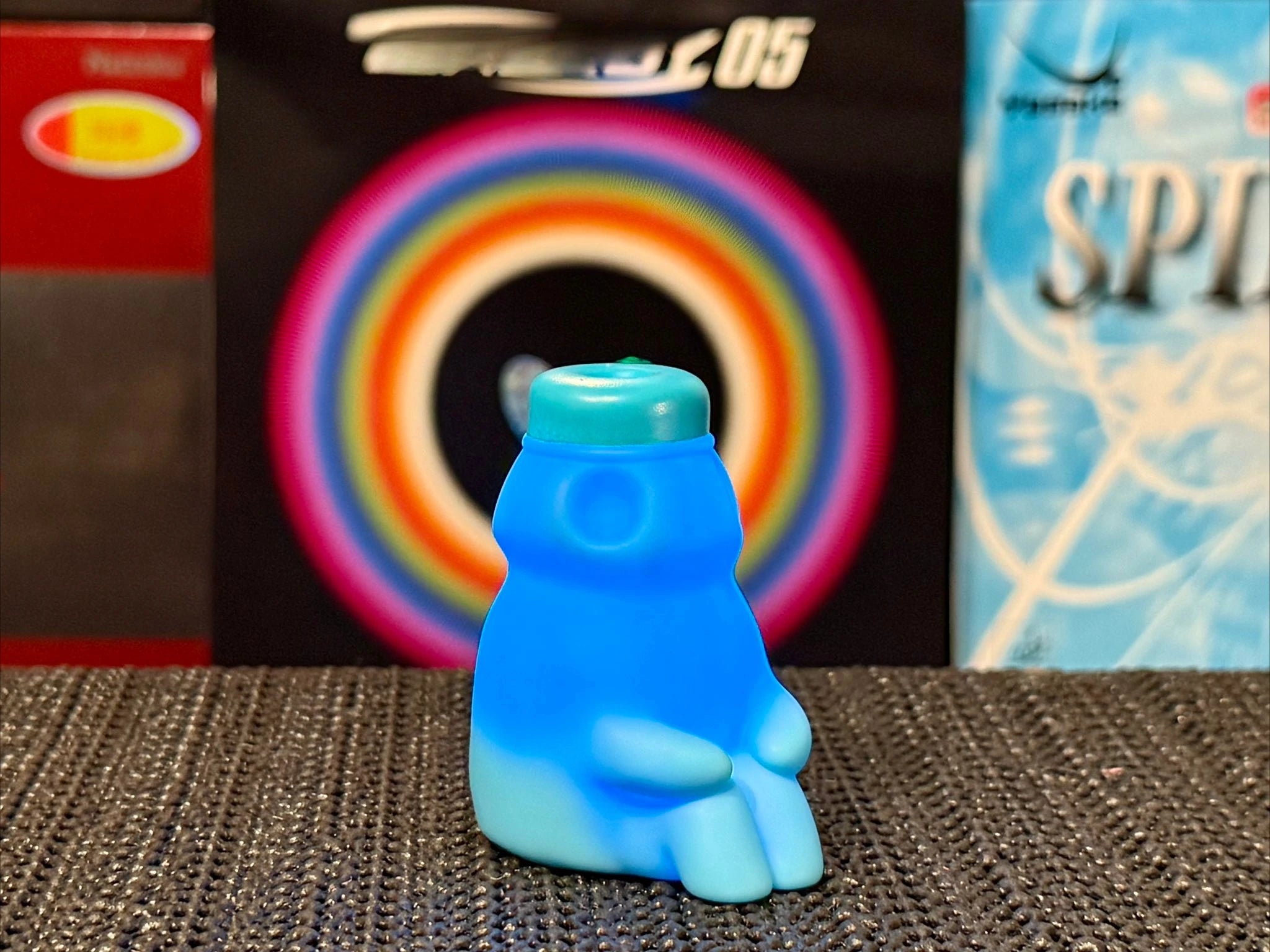 Puestecillos de ciudad con luz — gachapon japonés, foto 4