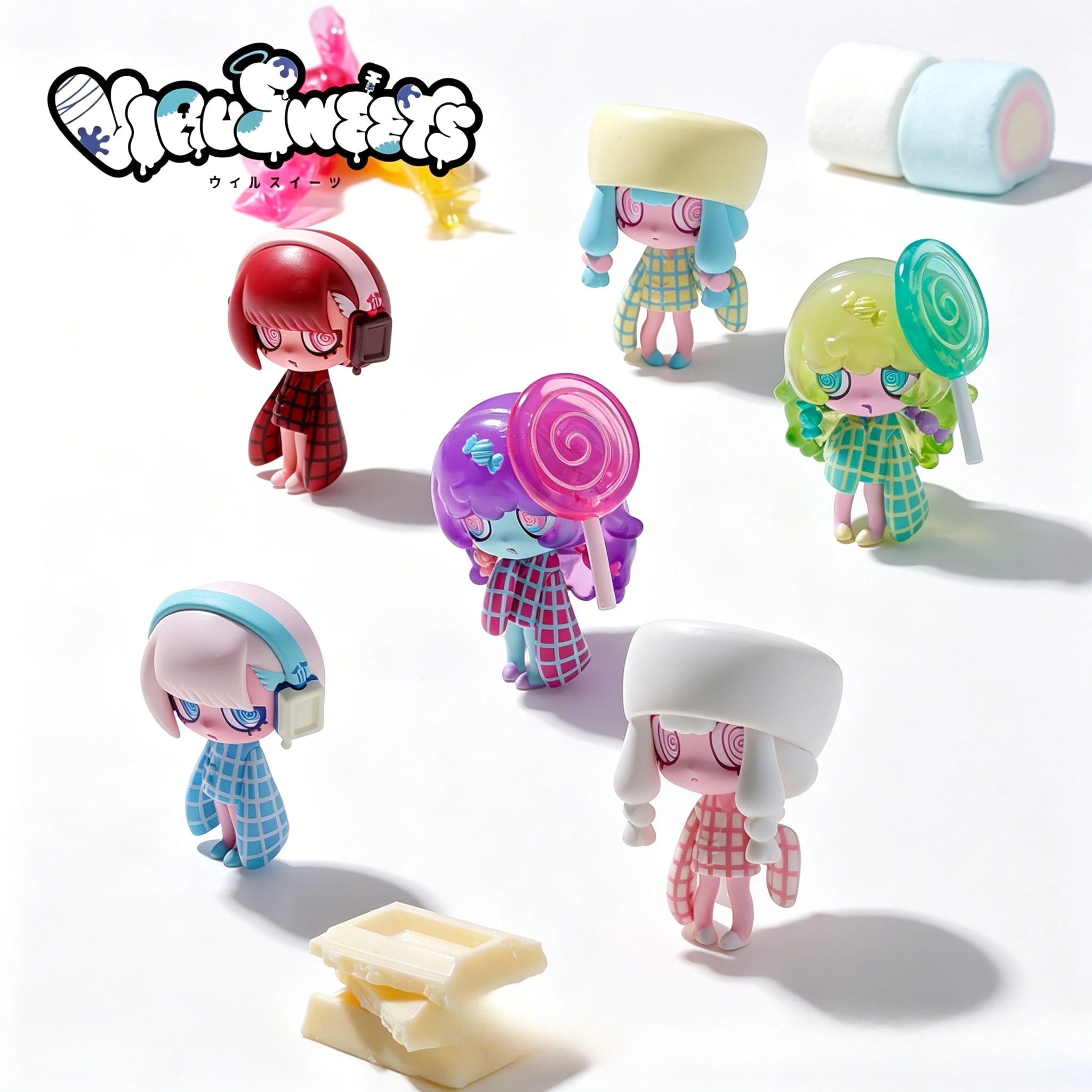 VIRUSWEETS — dulces infecciosos — gachapon japonés, foto 4
