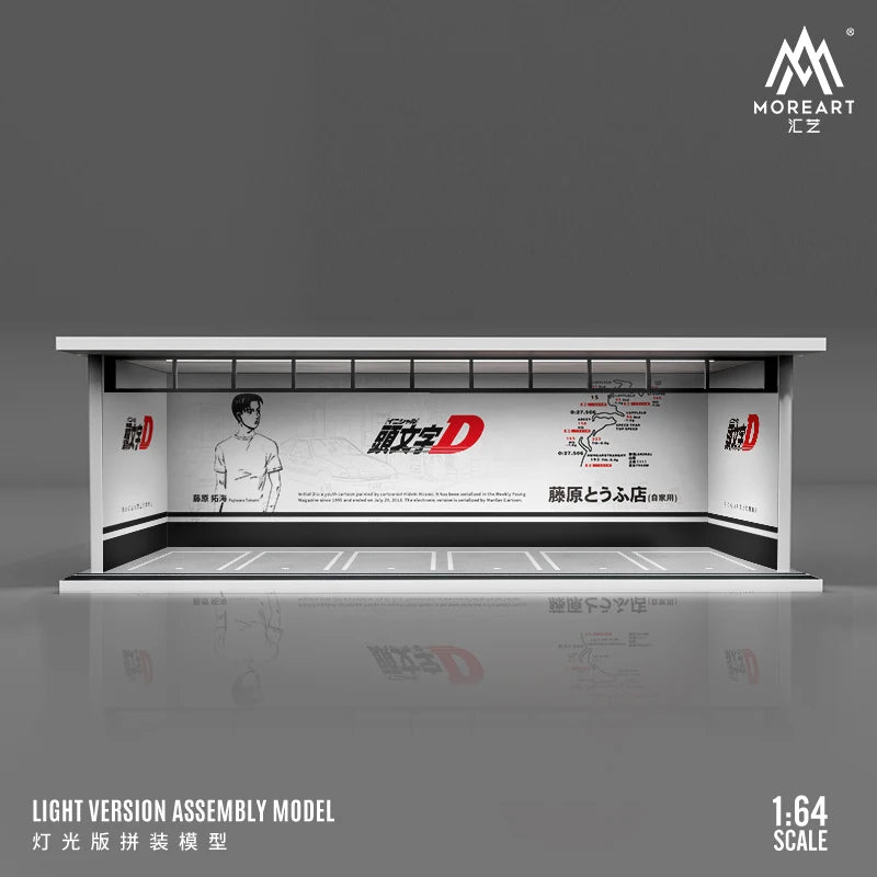 Diorama JDM livery White 1:64 — Don Gachapón