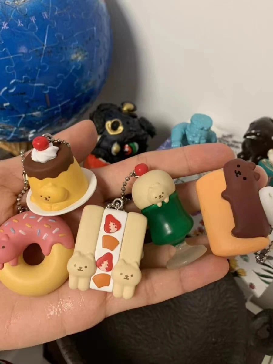 Gatos escondidos — llavero (Qualia) — gachapon japonés, foto 5