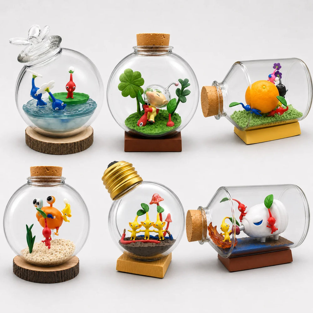 Terrario alienígena — criaturas sorpresa · gachapon coleccionable