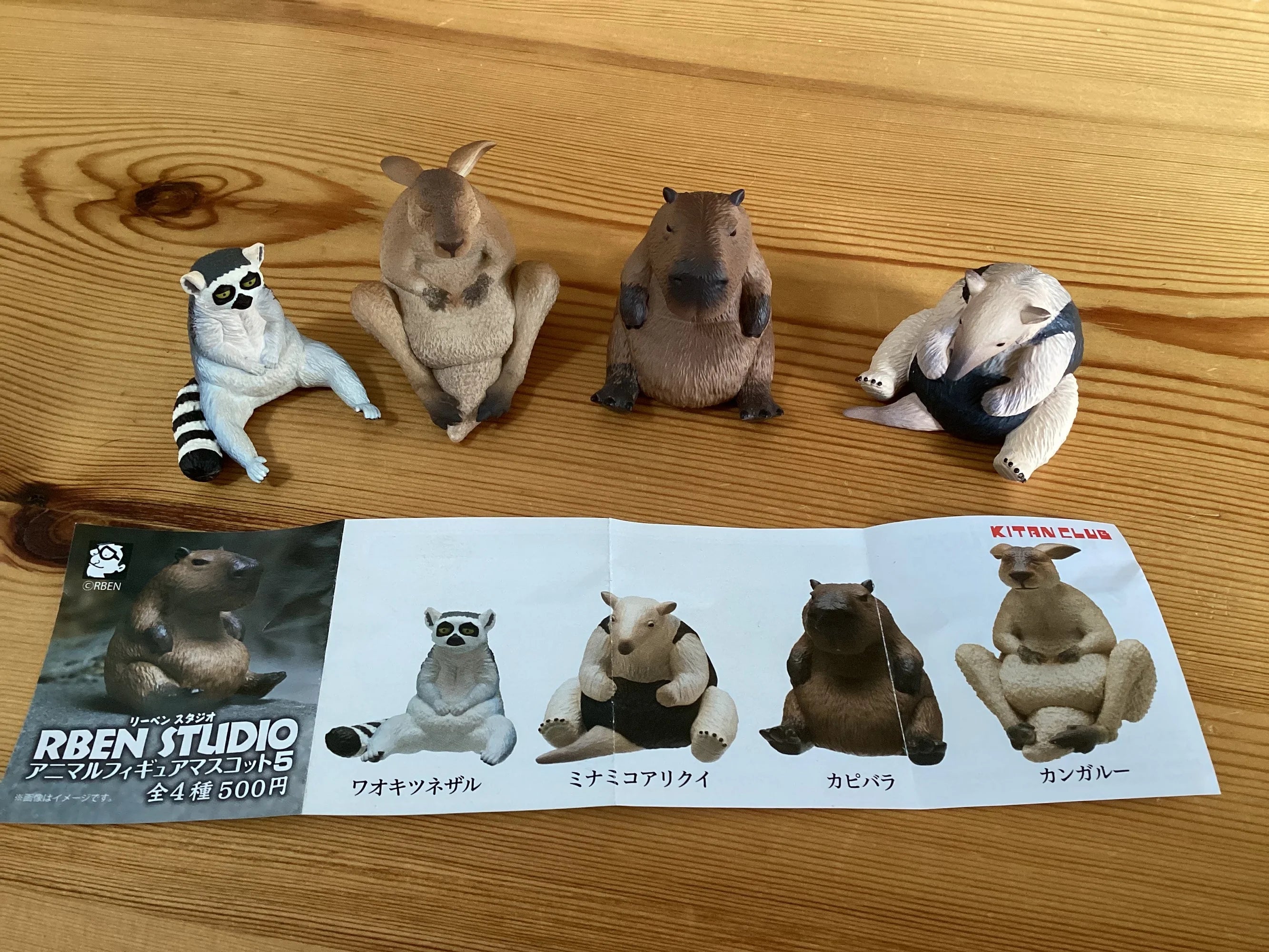 Animalitos RBEN Studio — gachapon japonés, foto 2