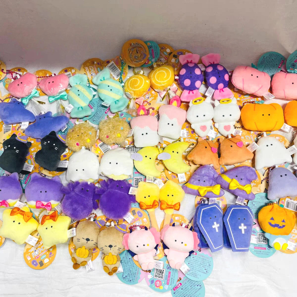 Peluchito de ojos redondos 5,8cm (Yell) — gachapon japonés, foto 2