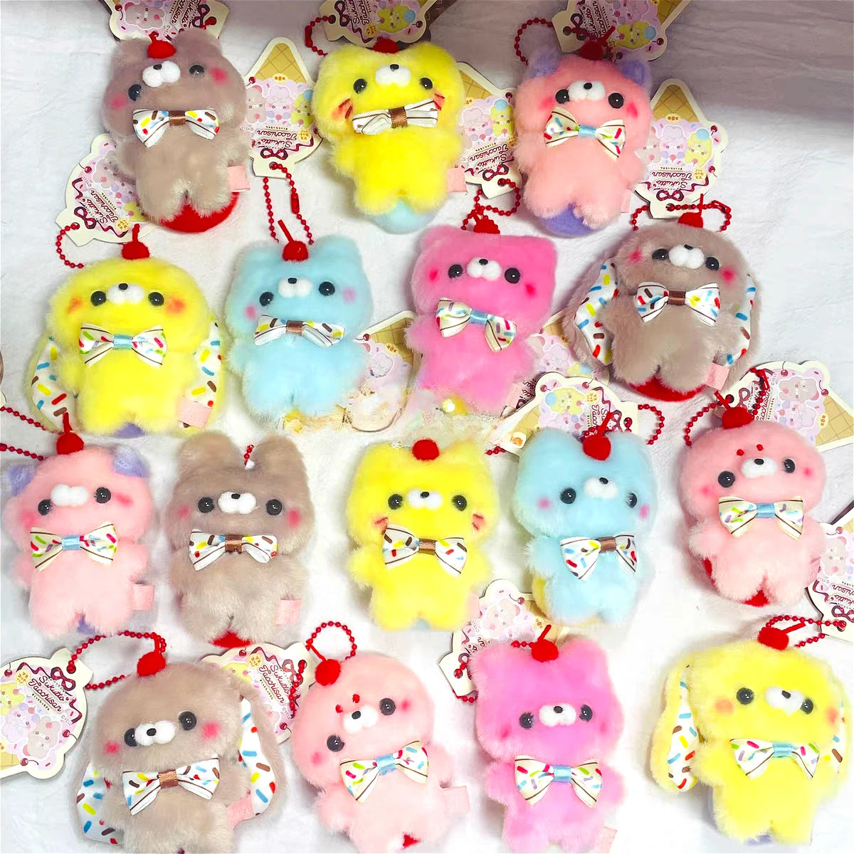 Peluchitos estampados 7cm (Yell) — gachapon japonés, foto 2