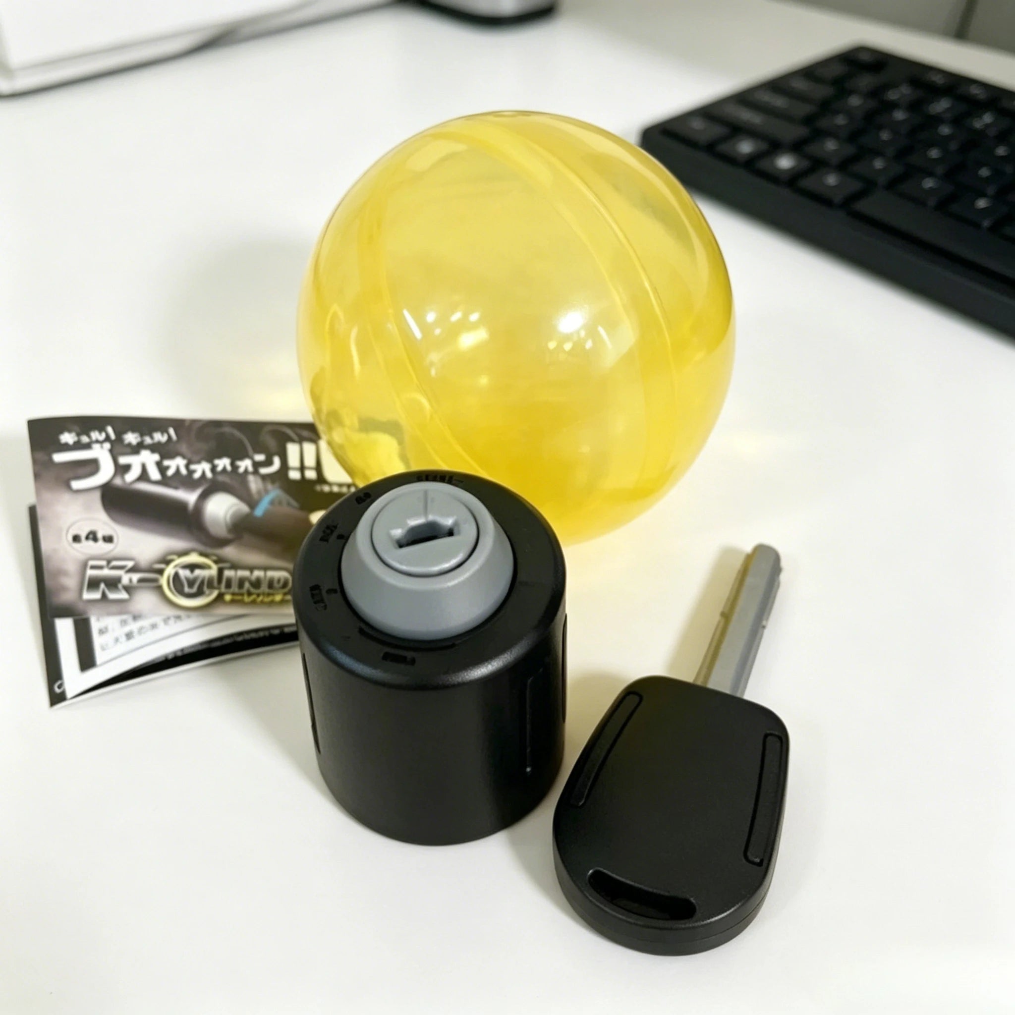 Cilindritos kawaii en miniatura (Yell) — gachapon japonés, foto 2