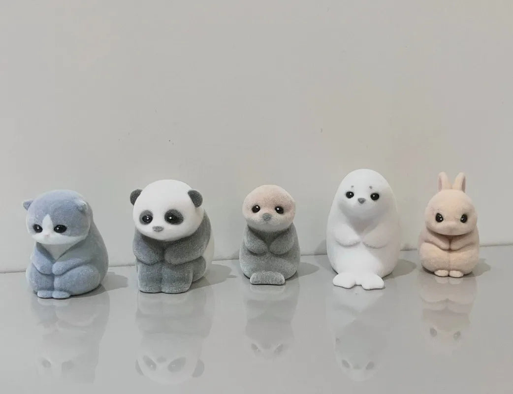 Fuwahowa — esperando flocaditos — gachapon japonés, foto 2