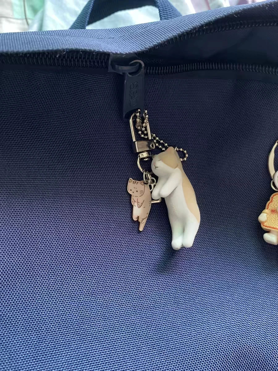 Tsumada Neko 3 — gatos pellizcados (Qualia) — gachapon japonés, foto 4