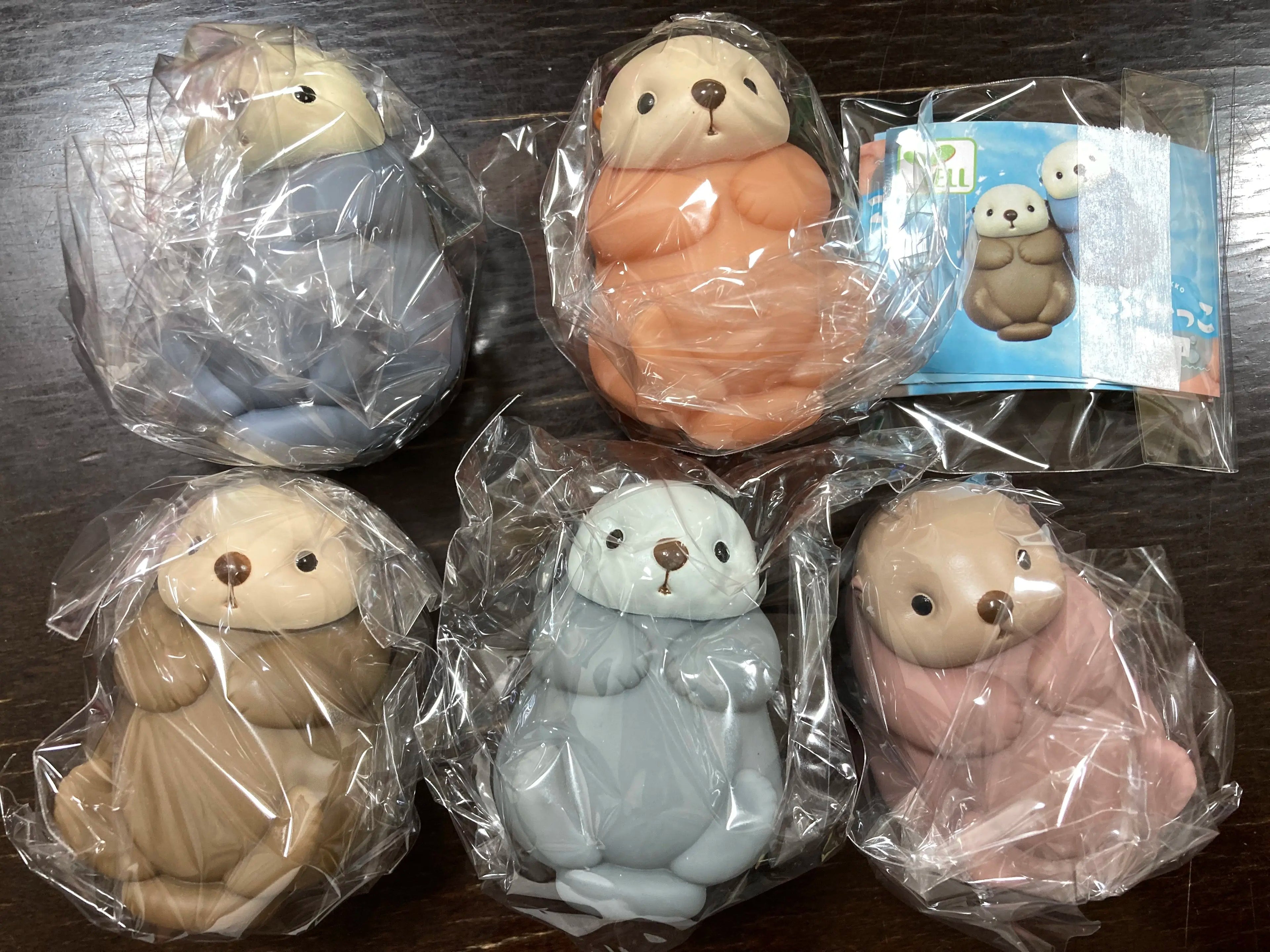 Nutrias marinas Pukakko (Yell) — gachapon japonés, foto 5
