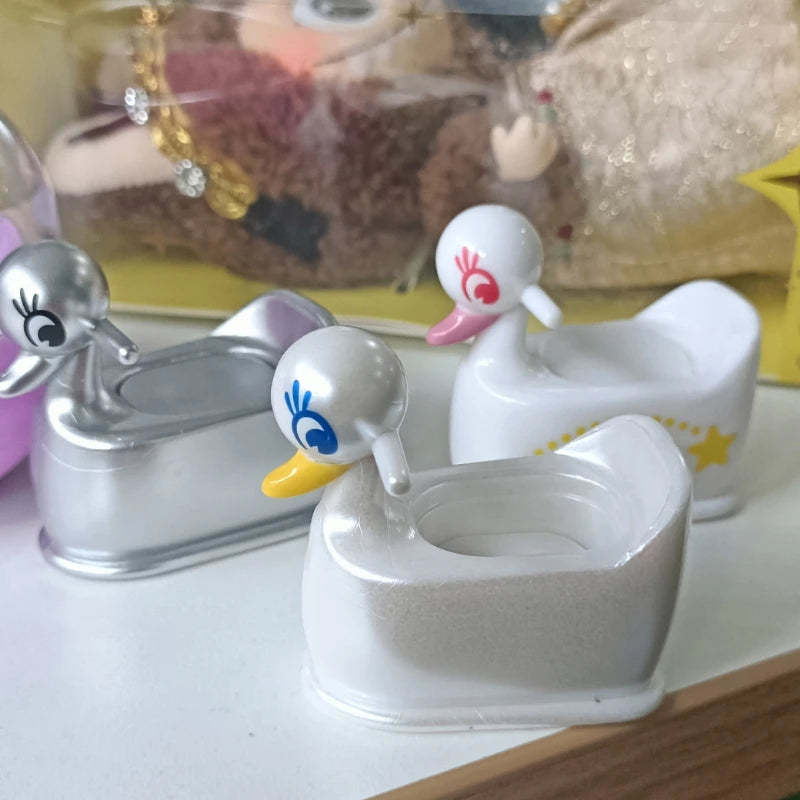 Cisnes y patos 1/12 para muñecas (J.Dream) — gachapon japonés, foto 2