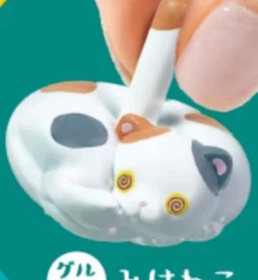 Neko Gyro — gatos peonza — gachapon japonés, foto 5