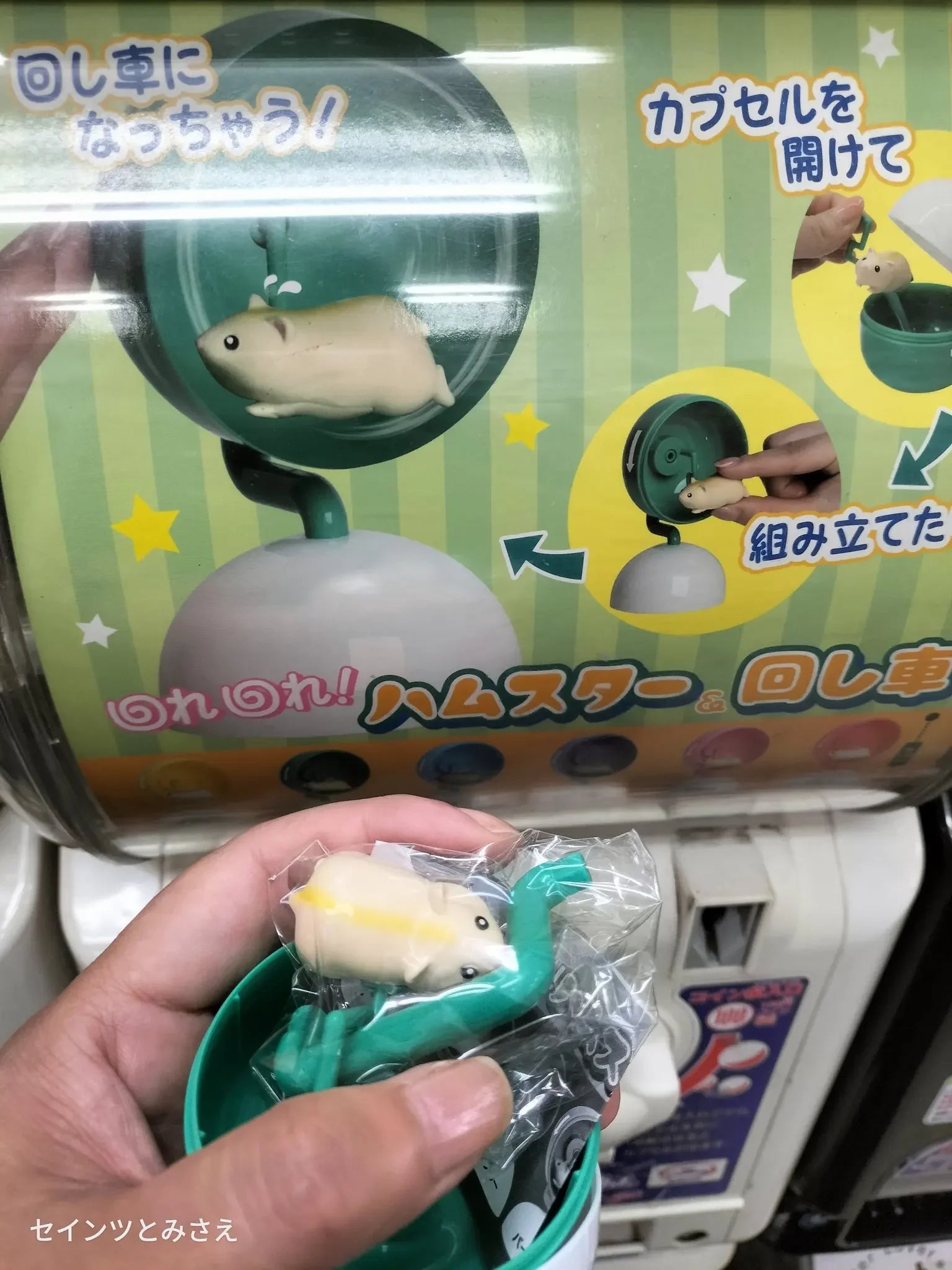 Hámsters giratorios (IP4) — gachapon japonés, foto 4