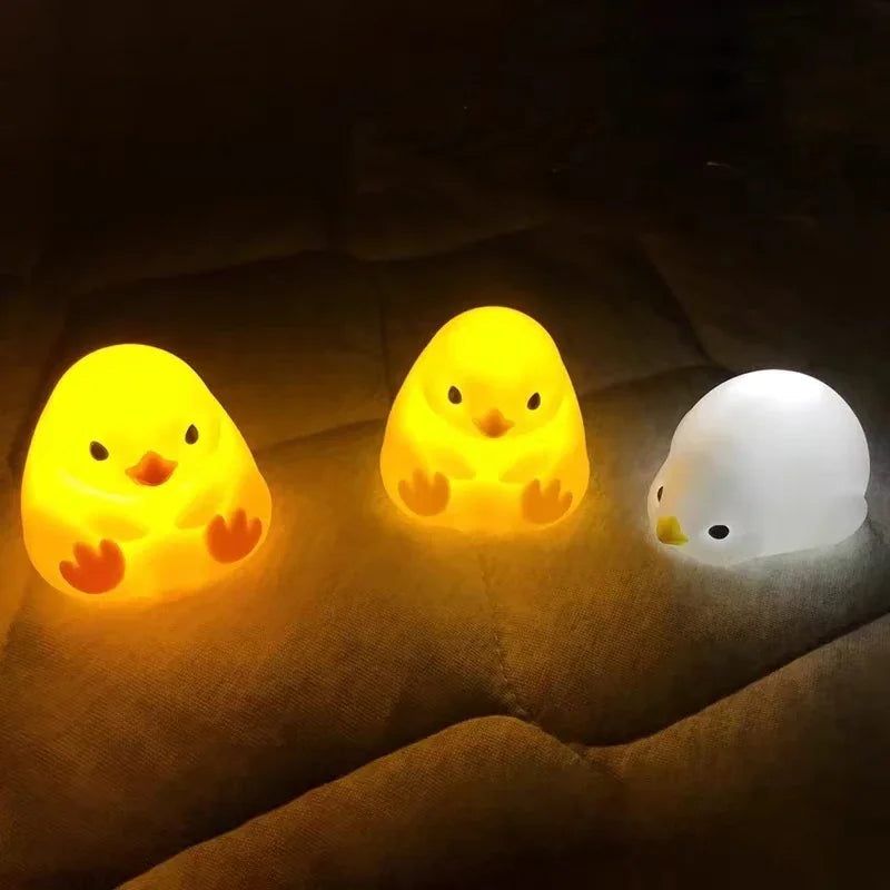 Little Hiyoko con lucecita — gachapon japonés, foto 2