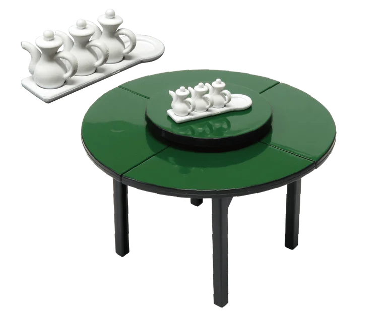Restaurante chino con mesa giratoria (Tarlin) — gachapon japonés, foto 6