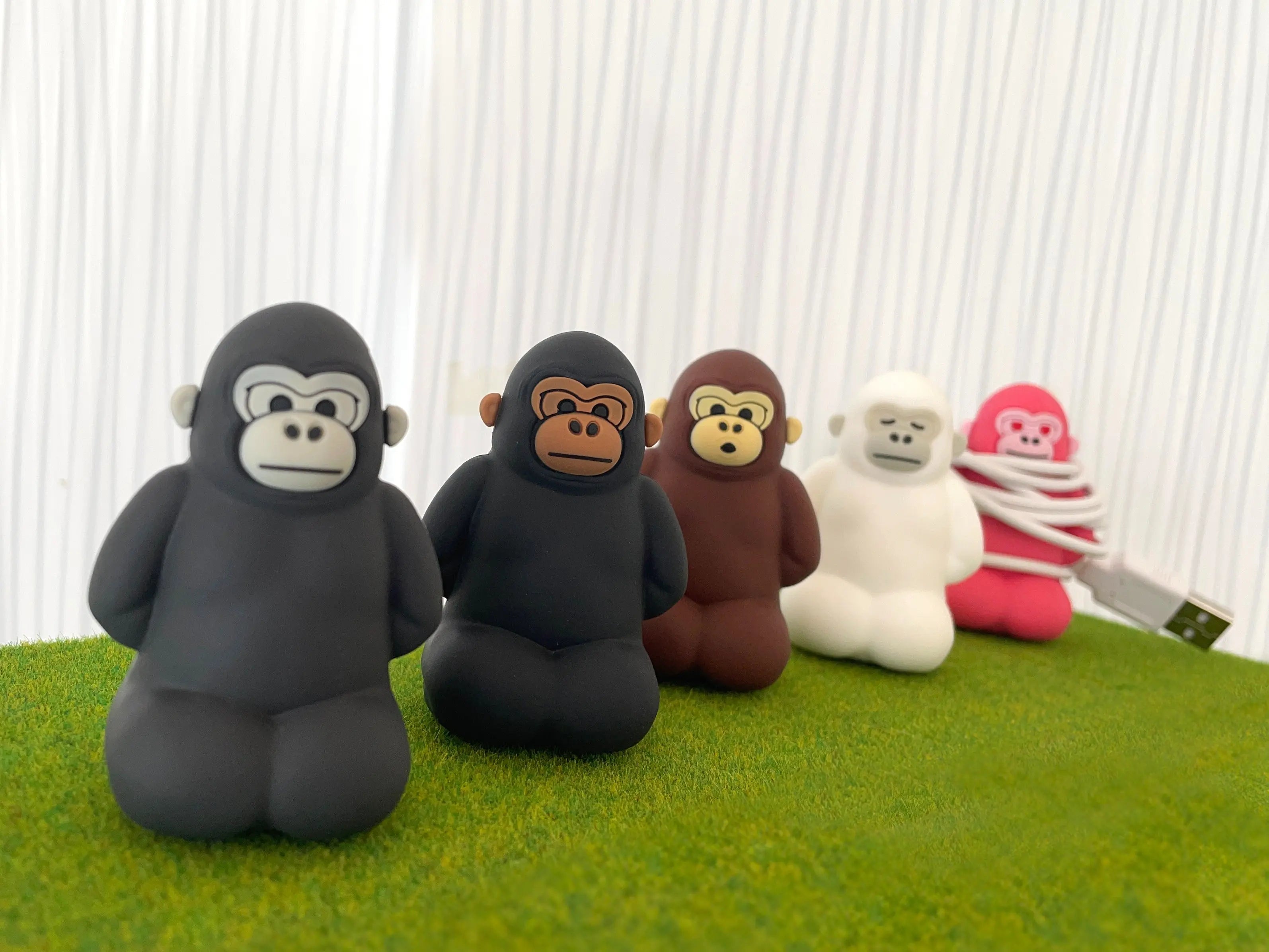 Uhouho Gorilla Gori-kun (Amuse) — gachapon japonés, foto 2
