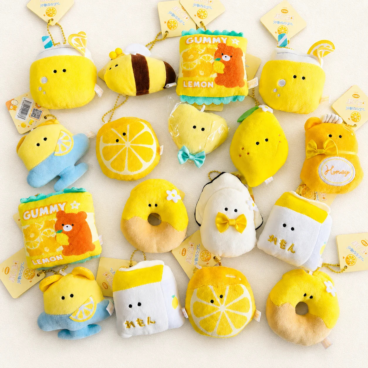Lemon Fair — limoncitos 12 tipos (Yell) — gachapon japonés, foto 2