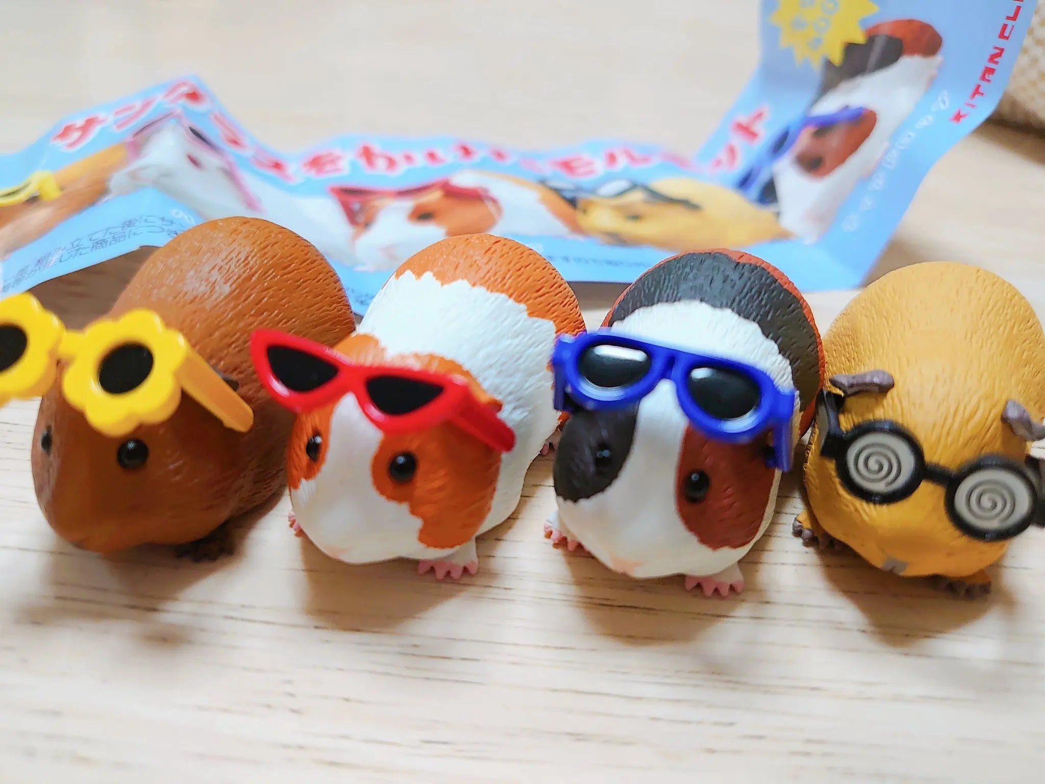 Hámster gordito y redondito — gachapon japonés, foto 3