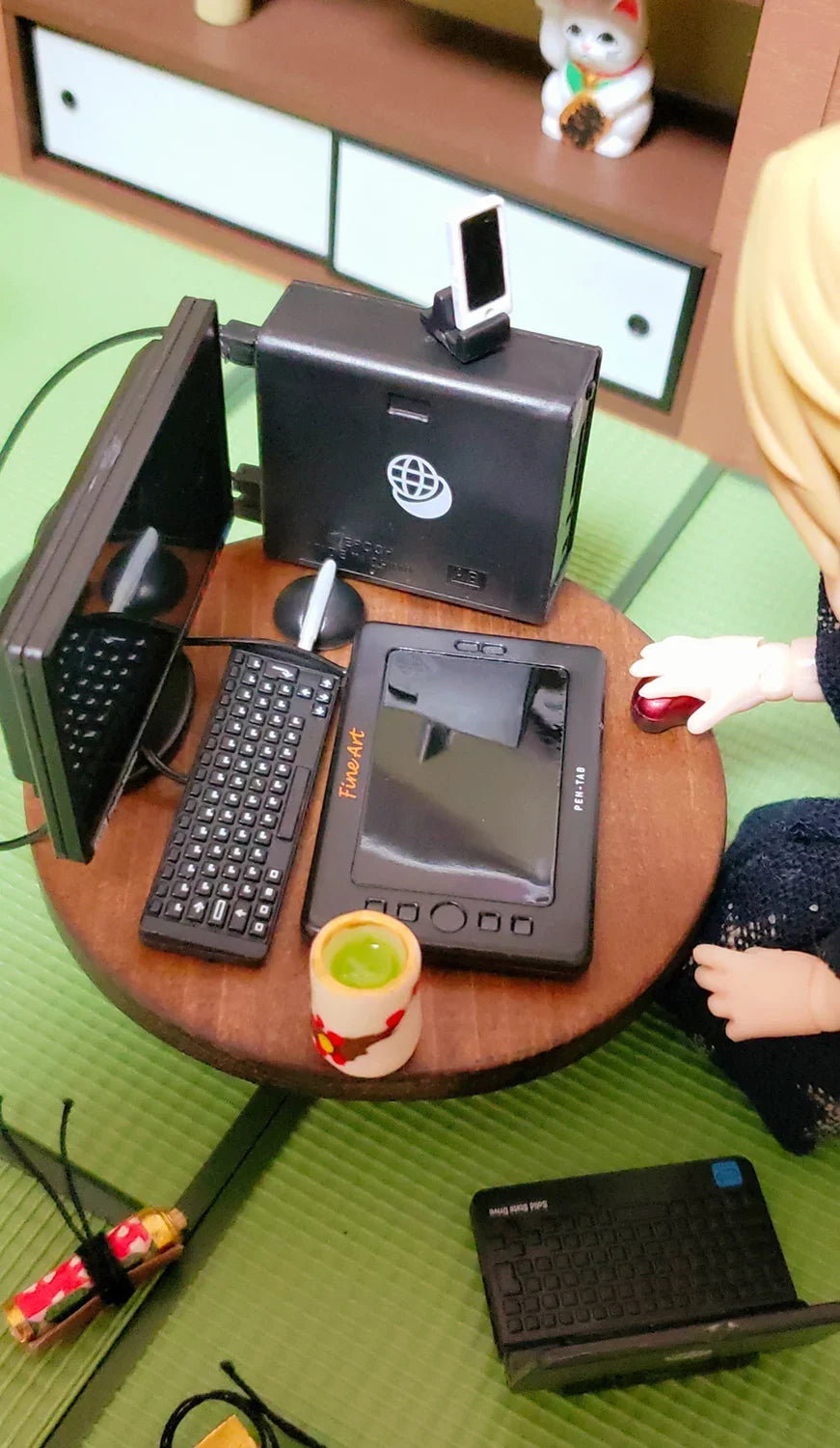 Mini PC y periféricos de bolsillo (Tarlin) — gachapon japonés, foto 3