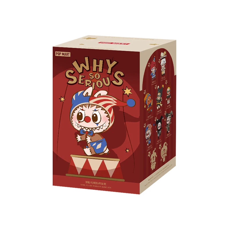 POP MART WHY SO SERIOUS Colgante de peluche — POP MART
