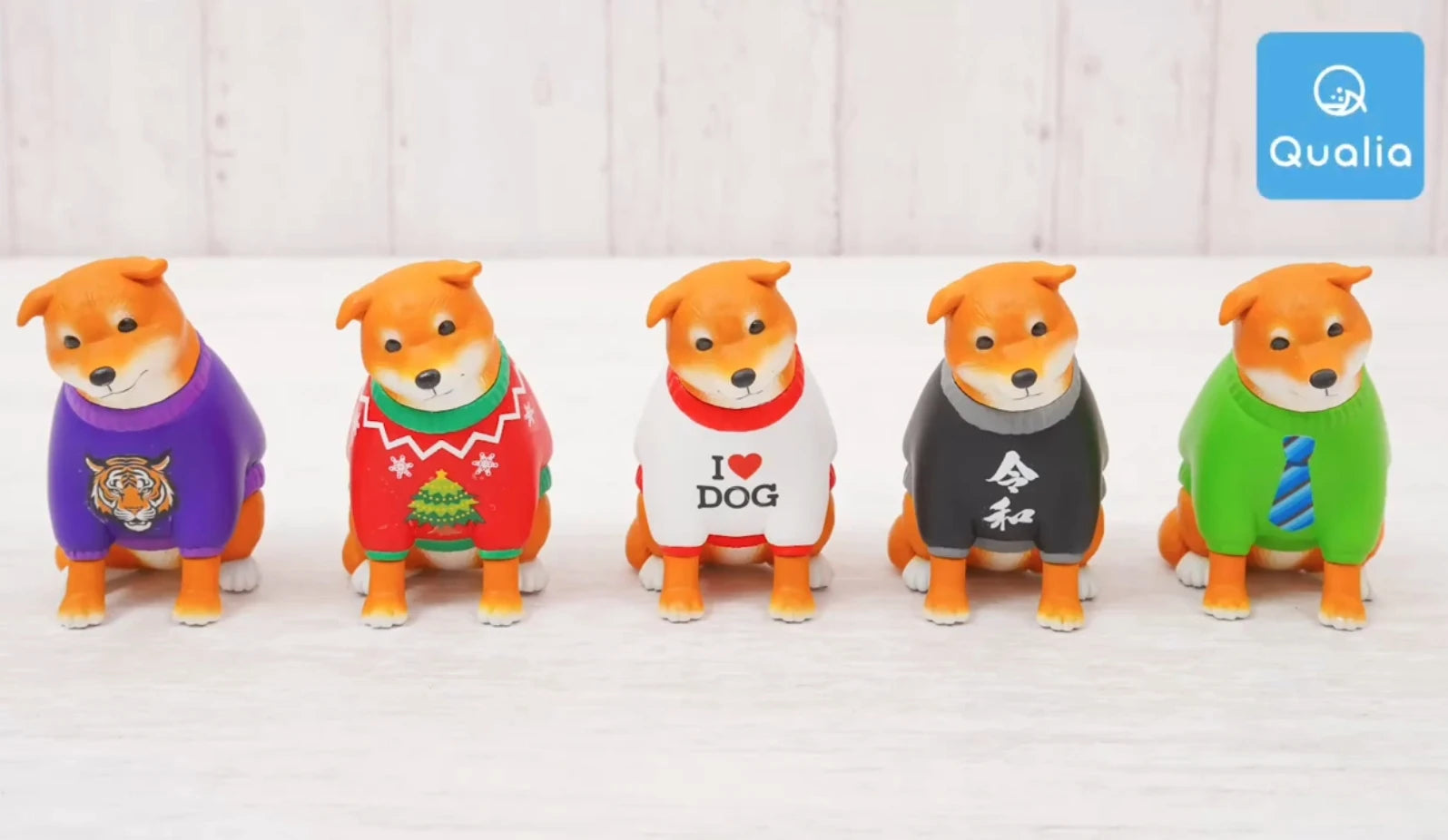 Mascotas con suéter (Qualia) — gachapon japonés, foto 2