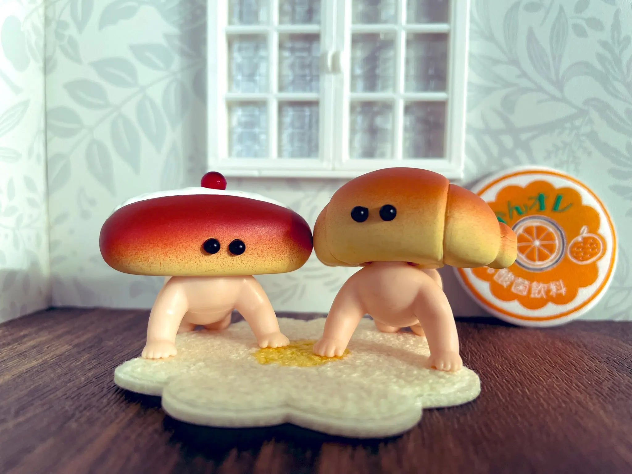Pan Ketts — cabezas de pan (Stasto) — gachapon japonés, foto 2