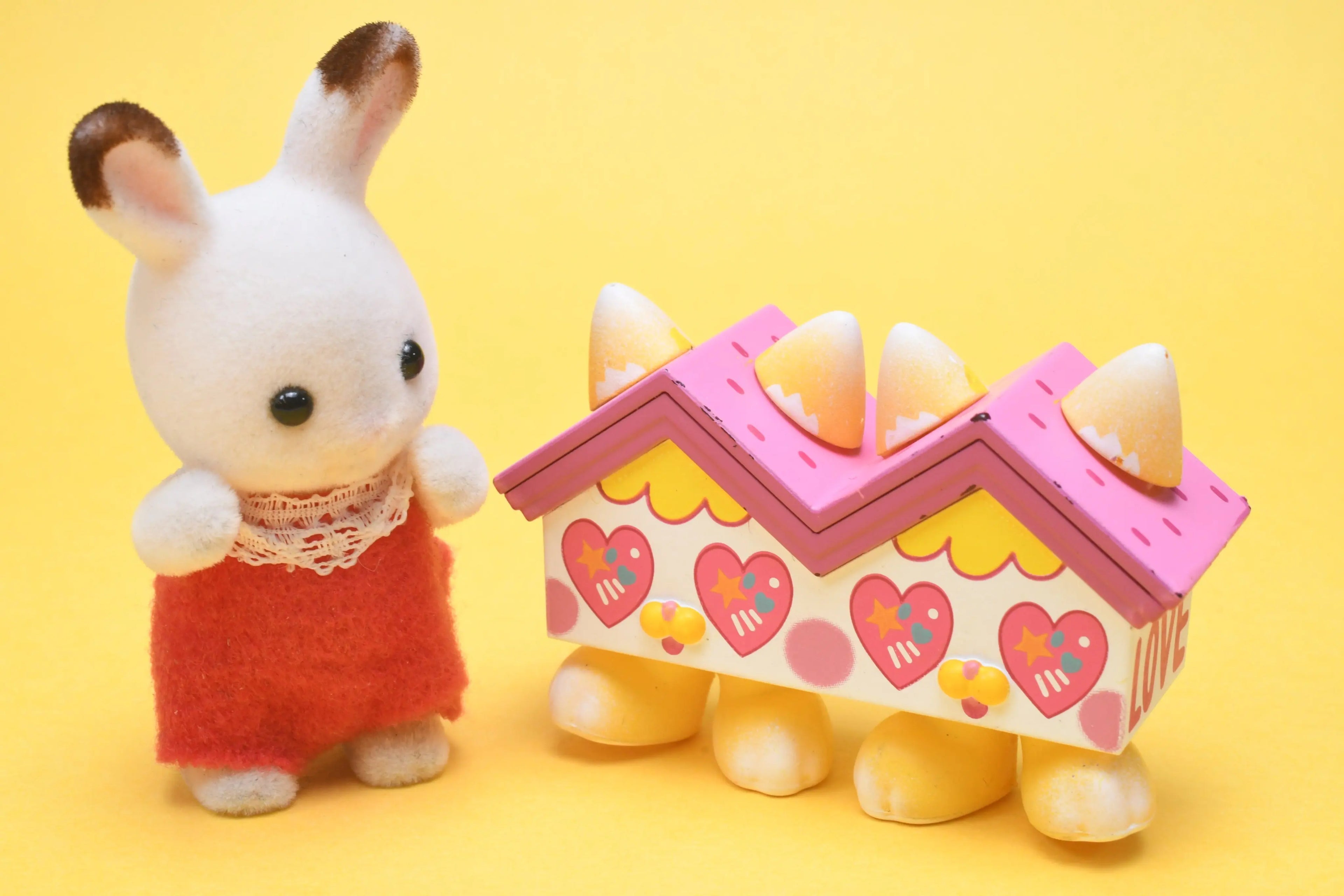 Sweet Home Cat — casitas gatunas (Stasto) — gachapon japonés, foto 3