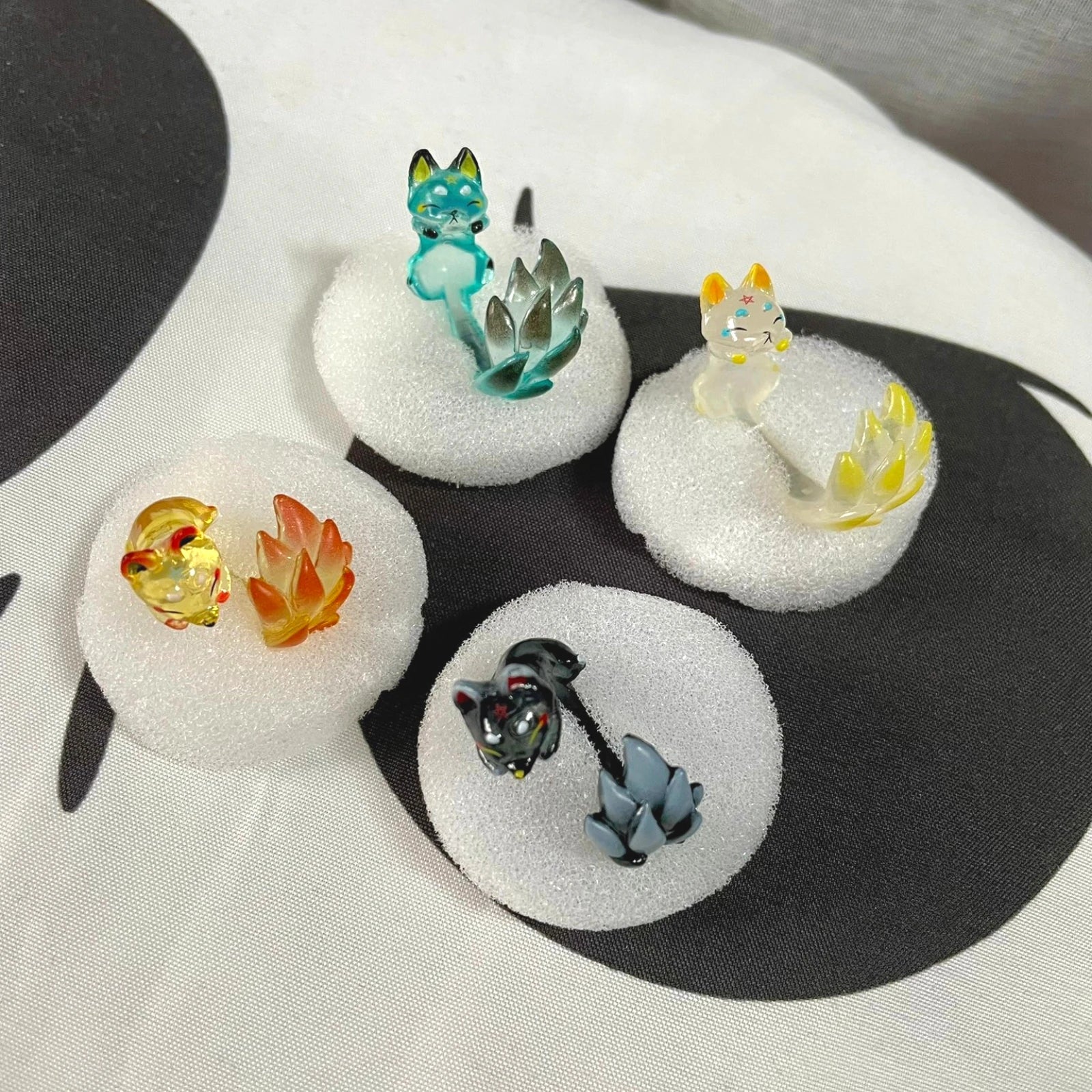 Zorritos con anillo (Qualia) — gachapon japonés, foto 3
