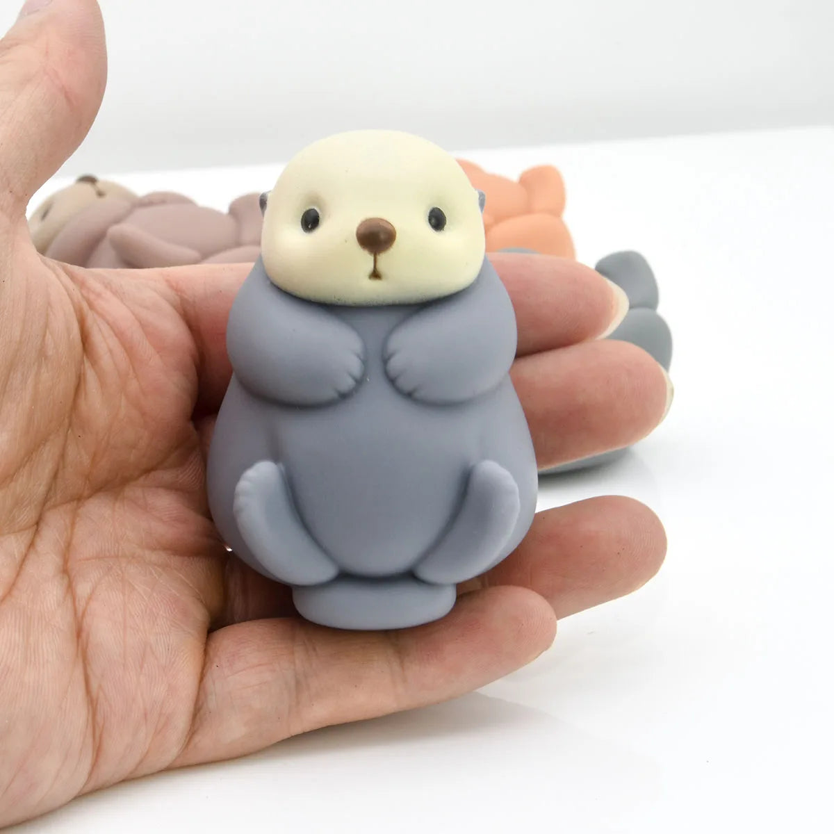 Nutrias marinas Pukakko (Yell) — gachapon japonés, foto 3