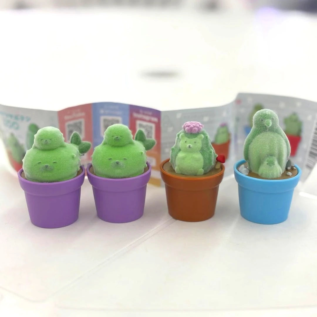 Figuras flocadas (Yell) — gachapon japonés, foto 3