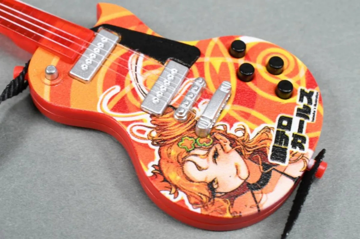 Meshitero — chicas con guitarra (J.Dream) — gachapon japonés, foto 3