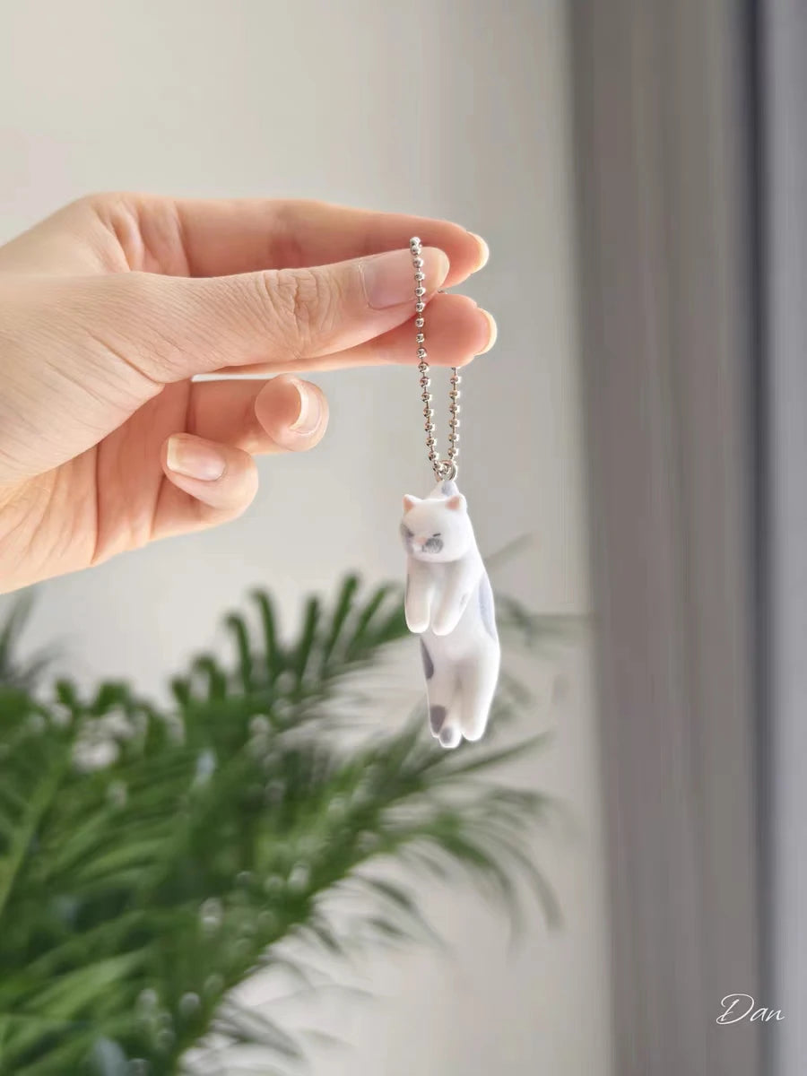 Tsumada Neko 3 — gatos pellizcados (Qualia) — gachapon japonés, foto 5