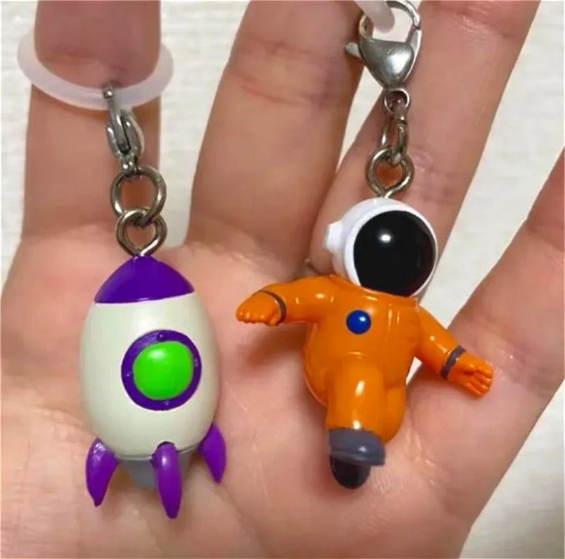 Space Friends — amiguitos espaciales (Mejirushi) — gachapon japonés, foto 4
